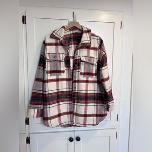 Universal threads plaid jacket